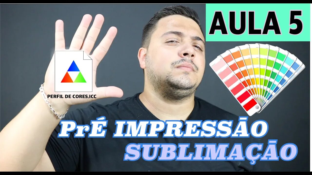 Curso completo Sublimação Nasus ink - PRÉ IMPRESSĀO - AULA 5