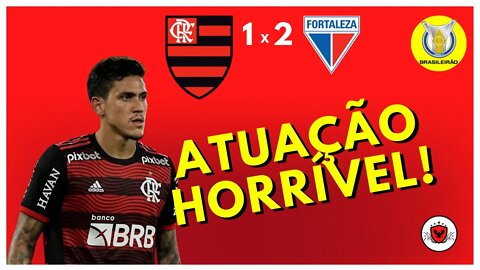 Flamengo volta a jogar mal e perde para o lanterna Fortaleza