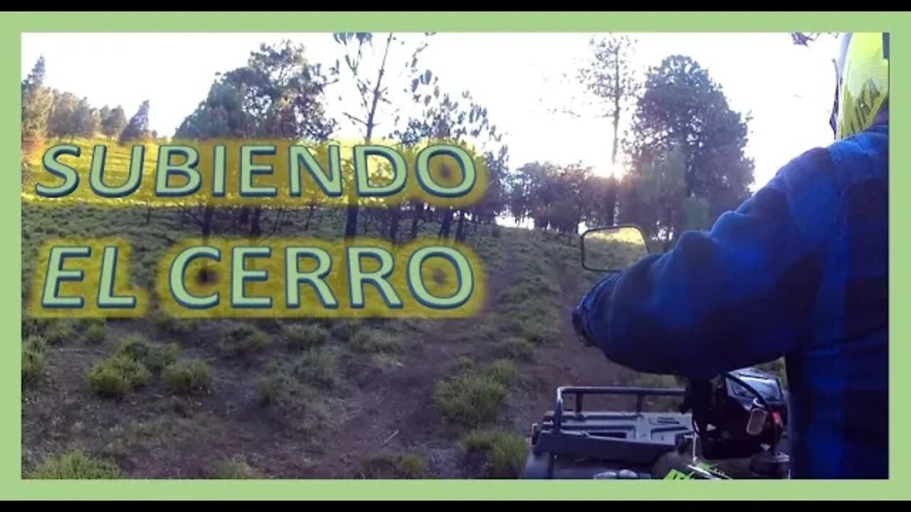 Italika ATV 250cc Offroad 3- Subiendo el Cerro