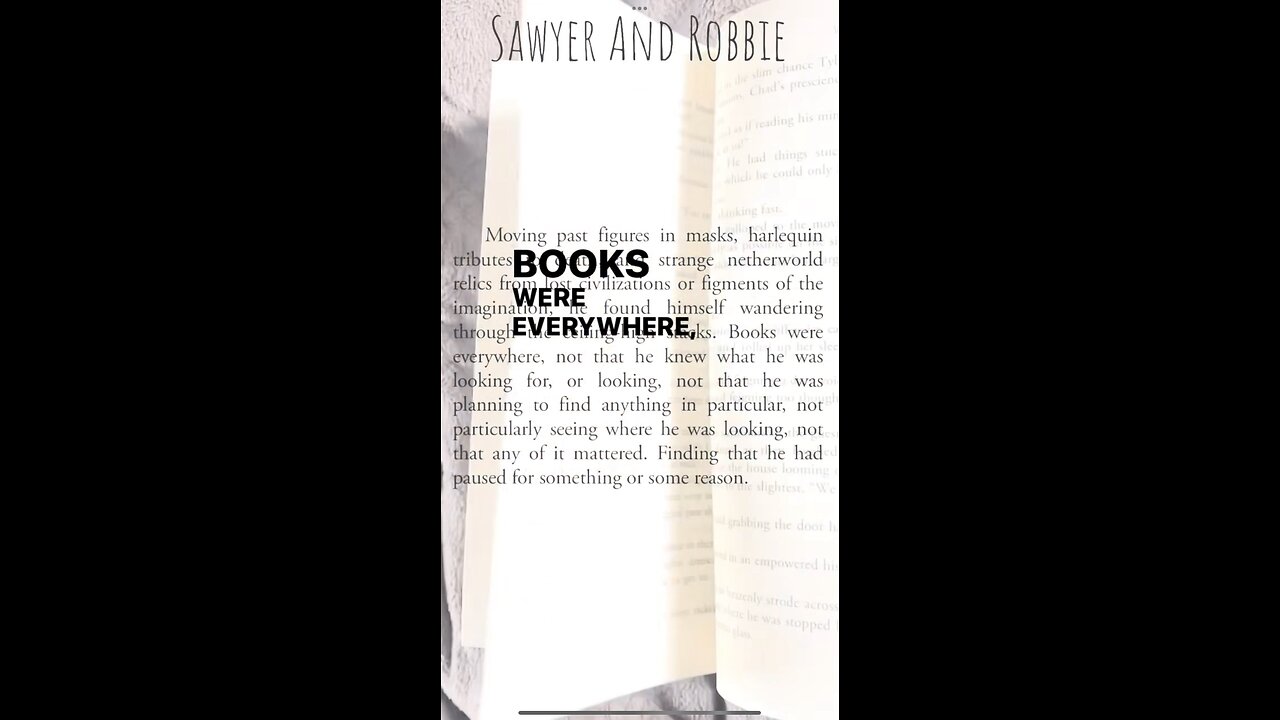 Relics of death in Sawyer And Robbie