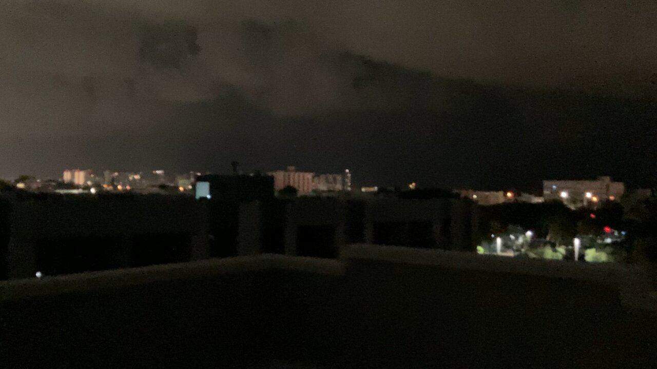 Miami from a far but close together