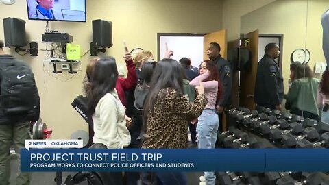 Project Trust connects high school students, Tulsa police