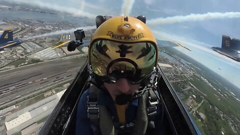 U.S. Navy Blue Angles and Air Force Thunderbirds During The Shutdown