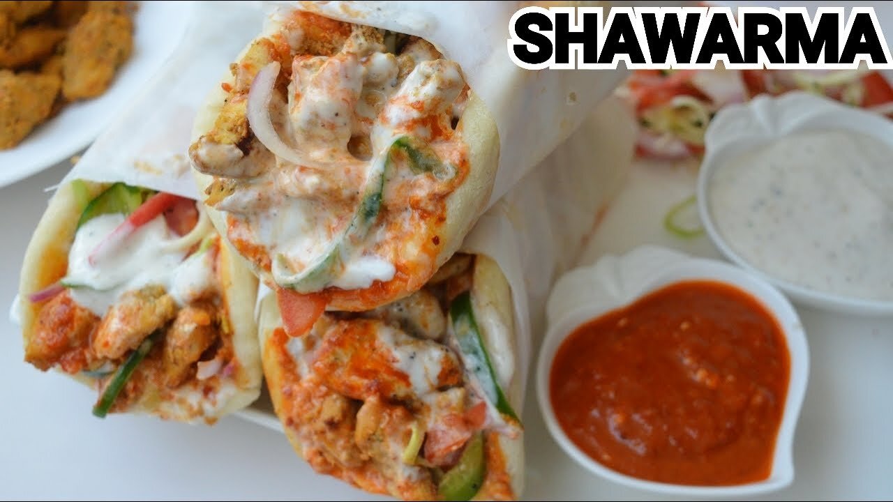 SHAWARMA Step by Step Recipe by (YES I CAN COOK)