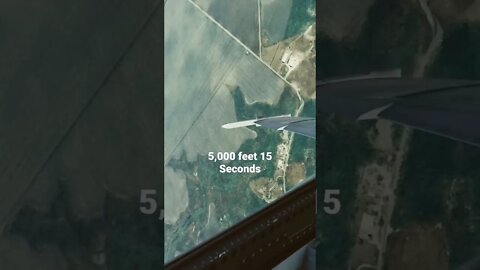 Jet 5,000 Feet 15 Seconds #short #shorts