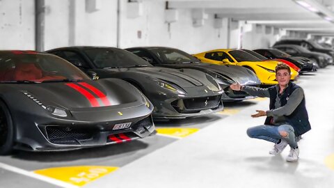 Monaco's underground Supercar Garage