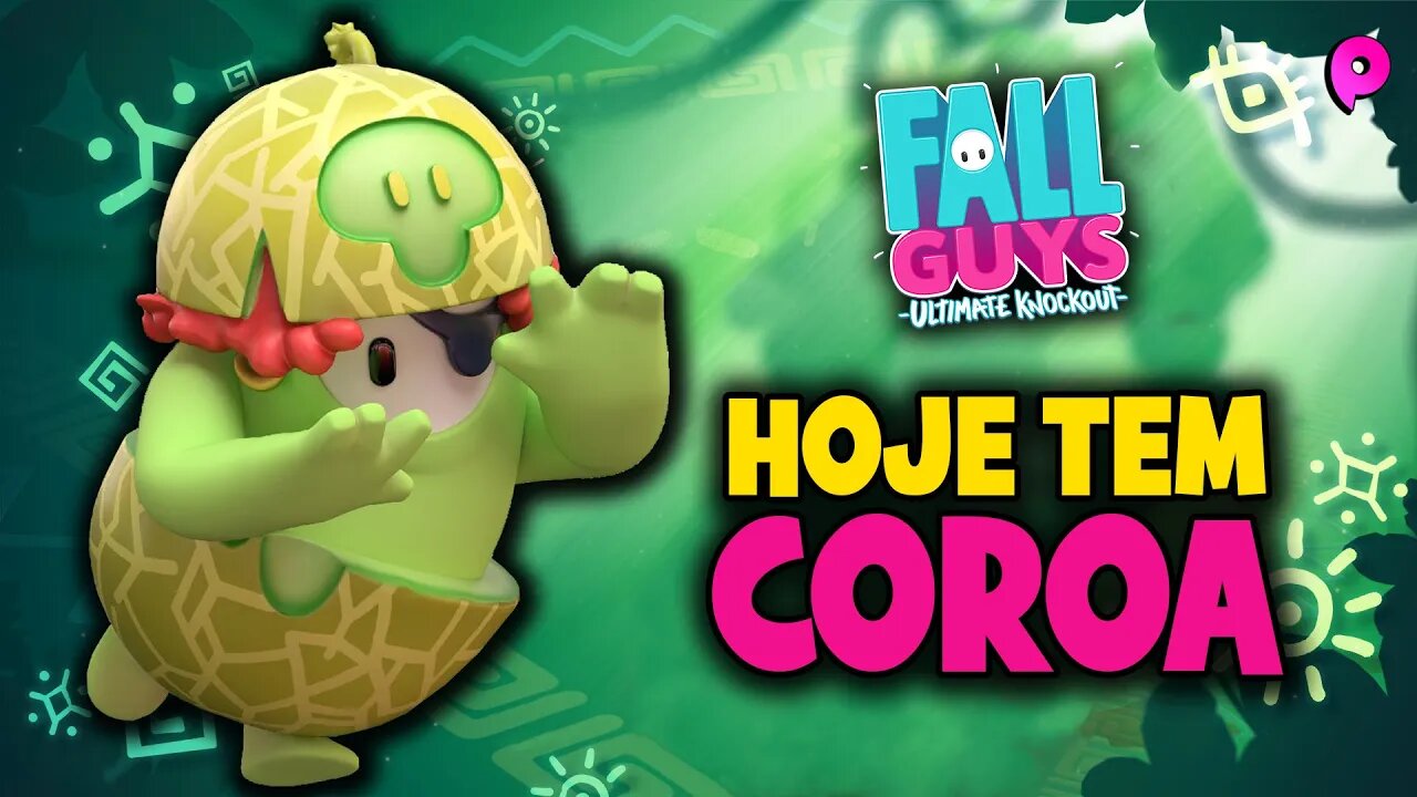 Live de Fall Guys - Hoje tem coroa.