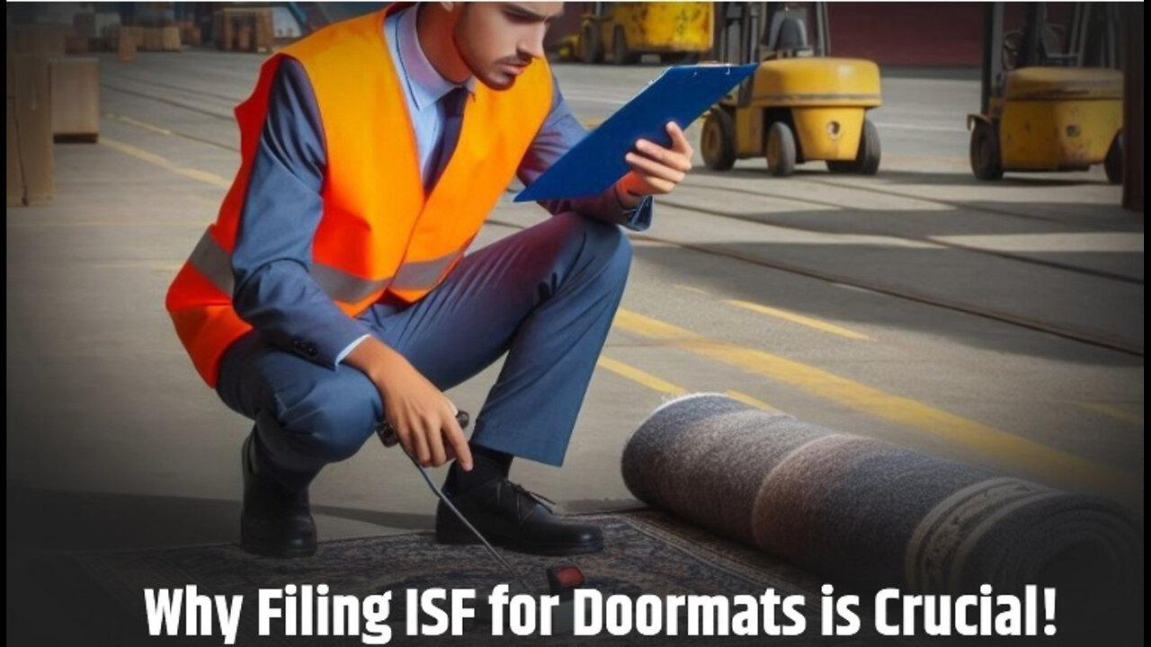 Boosting Security and Compliance: Filing an ISF for Doormats and More