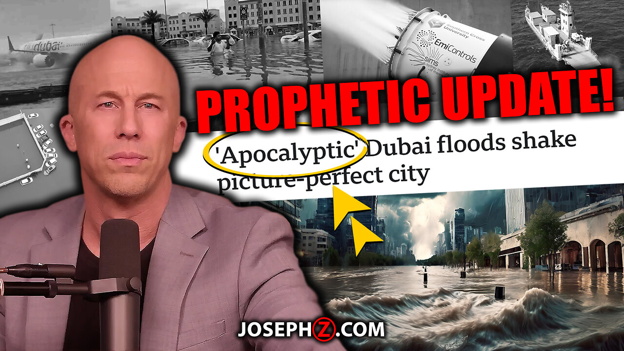 Prophetic Update! Dubai Apocalyptic Weather Man Made!!