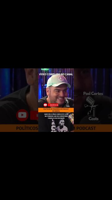 POLÍTICOS DE ESQUERDA EM PODCAST #shorts #ricaperrone #esquerda #politicos #politica #debate