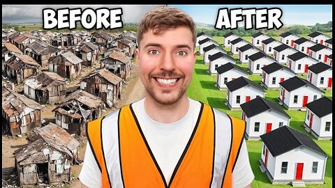 I Built 100 Houses And Giving Them Away!