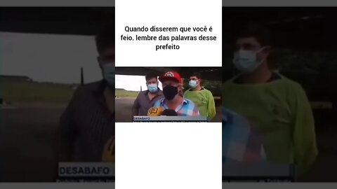 QUANDO LHE DISSEREM QUE VOCE E FEIO ( MEME ) ( VIRAL ) #shorts
