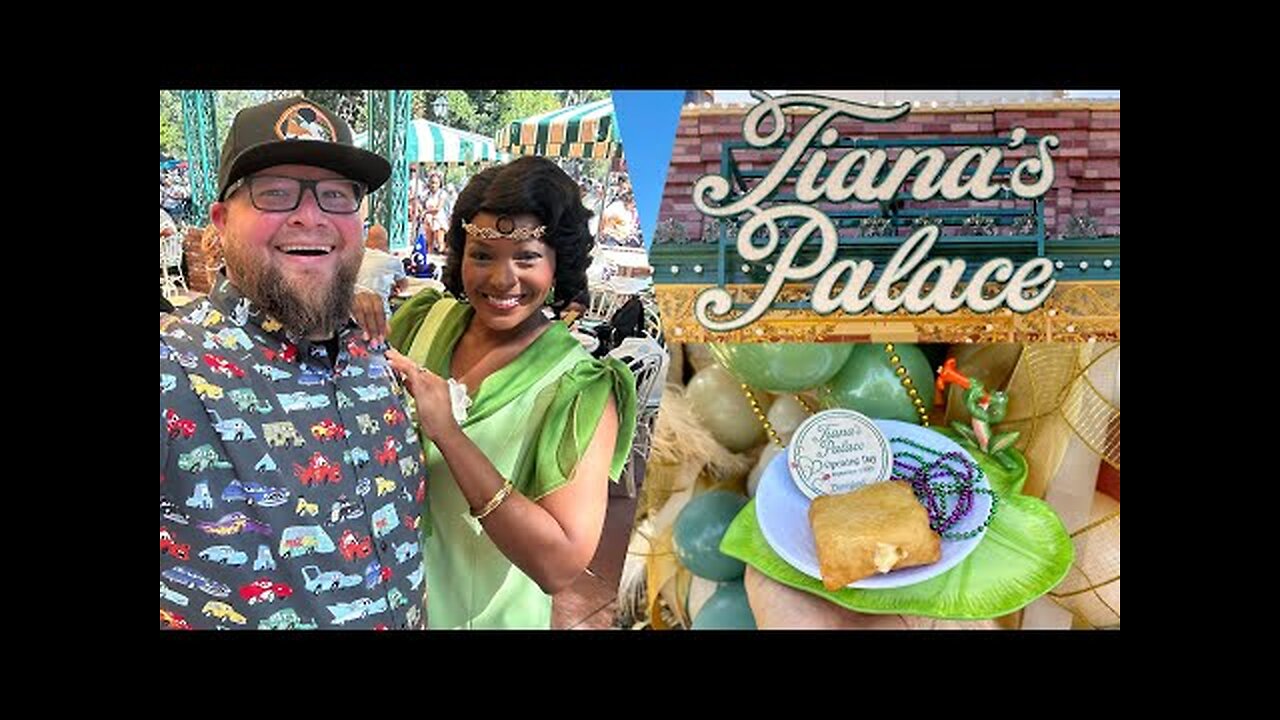 Disneyland 2023- NEW Tiana’s Palace Restaurant - Full Review - Gumbo & Beignets - Disneyland Resort