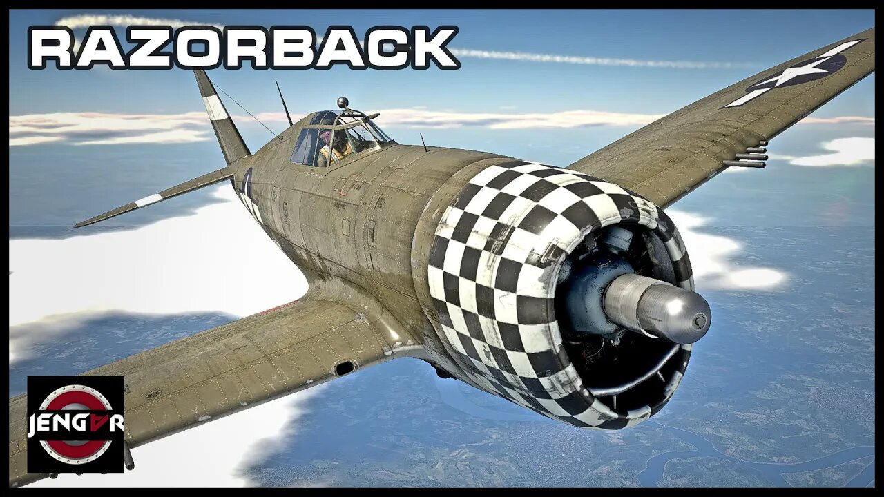 Bad MEAN KillingMACHINE! P-47D-22 RE Razorback! - USA - War Thunder Review!