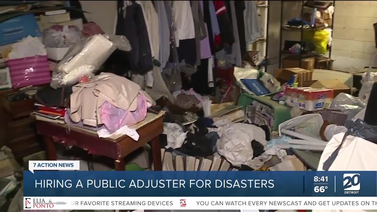 Hiring a public adjuster for disasters