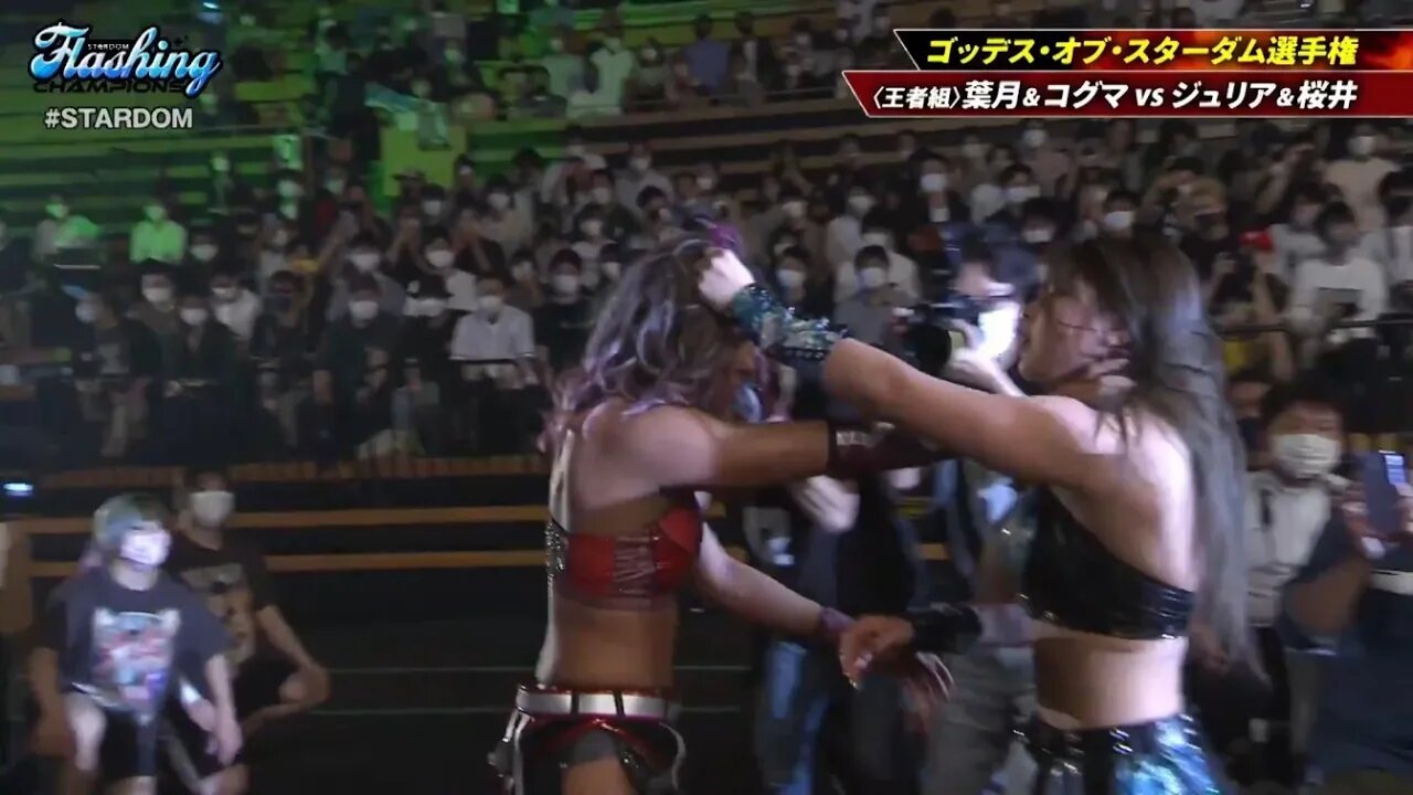 Giulia and Hazuki Leave the Match and Nearly Brawl Out of the Building!