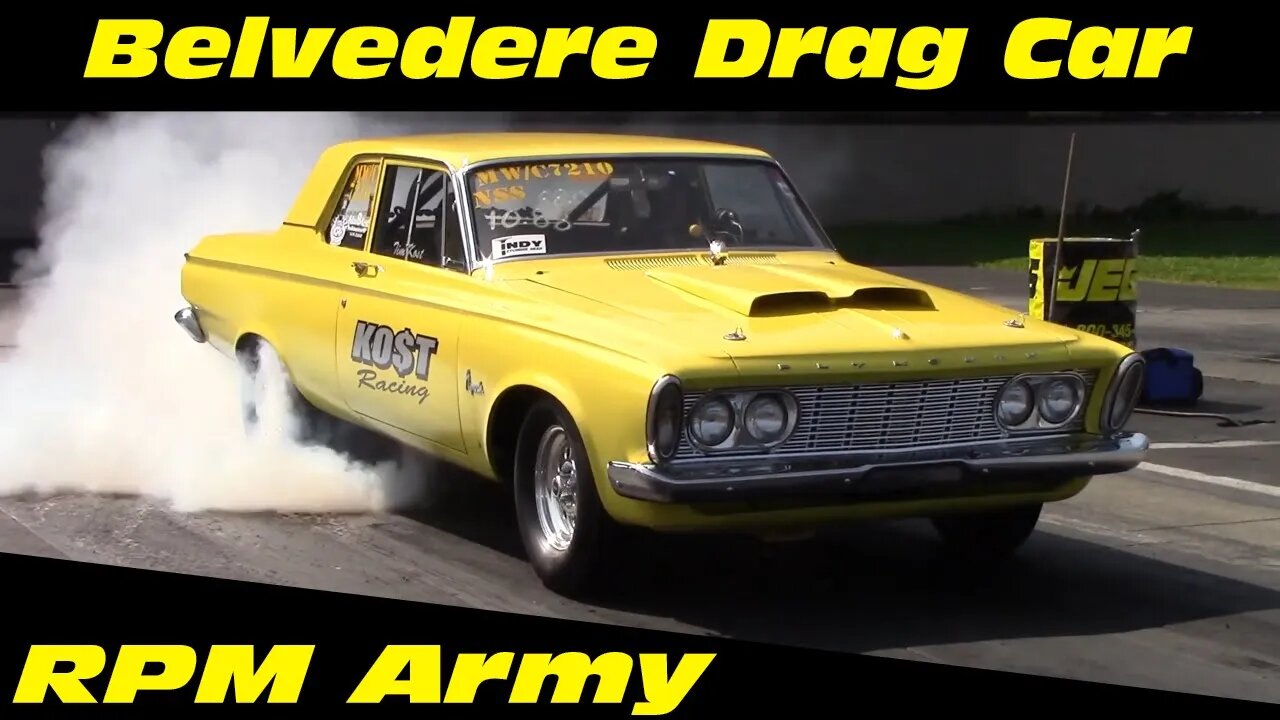 Plymouth Belvedere Drag Racing [Mopar Nationals]