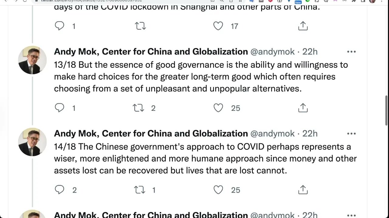 中國人對政府有高的期望，西方國家市民對政府的期望低