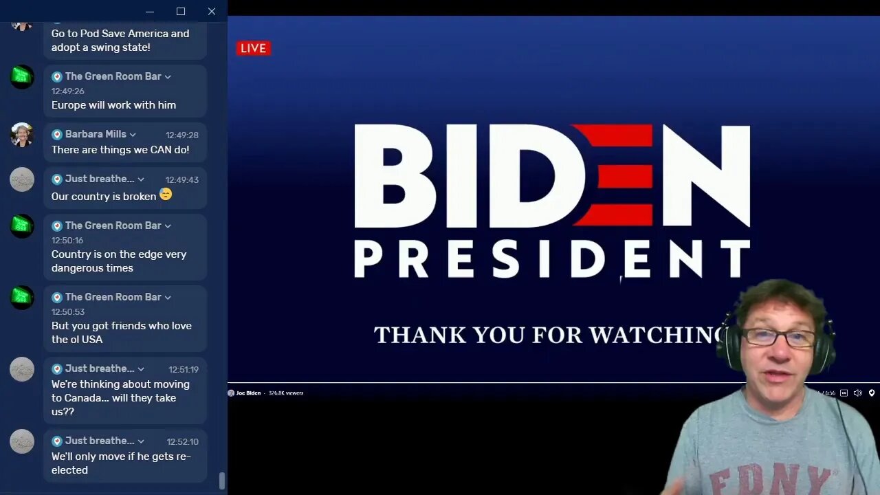 Biden on The #LieStream