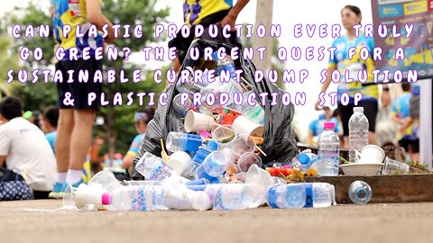 Can Plastic Production Ever Truly Go Green or Stop? The Quest for Sustainable Current Dump Solution