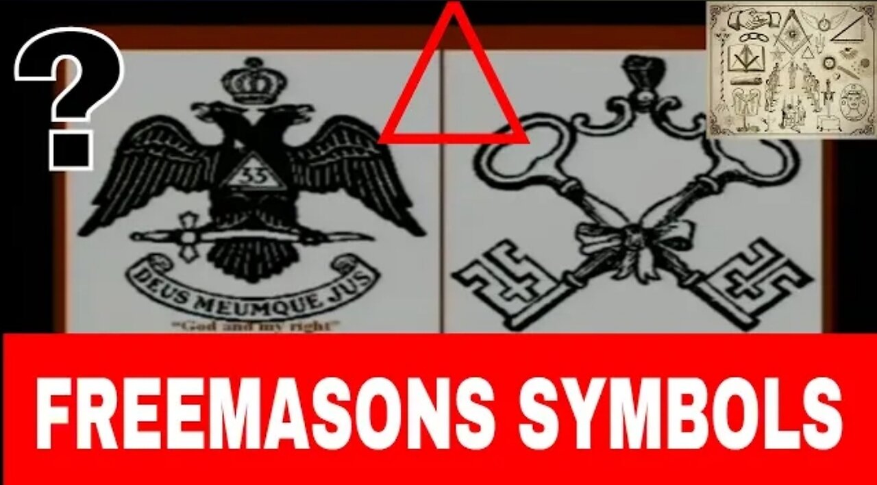 FREEMASONRY SYMBOLS KNOW WHAT THEY MEAN ***MUST WATCH***