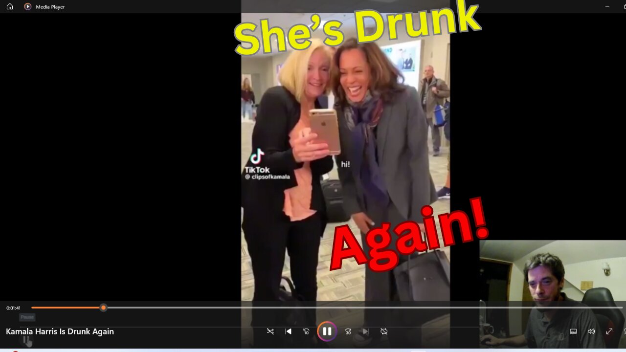 Kamala Harris Is Drunk Again