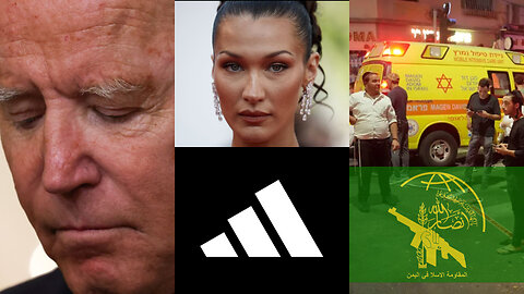 Biden OUT | Hadid to SUE Adidas | Houthis Drone Strike Tel Aviv | Mornin' EXTRA