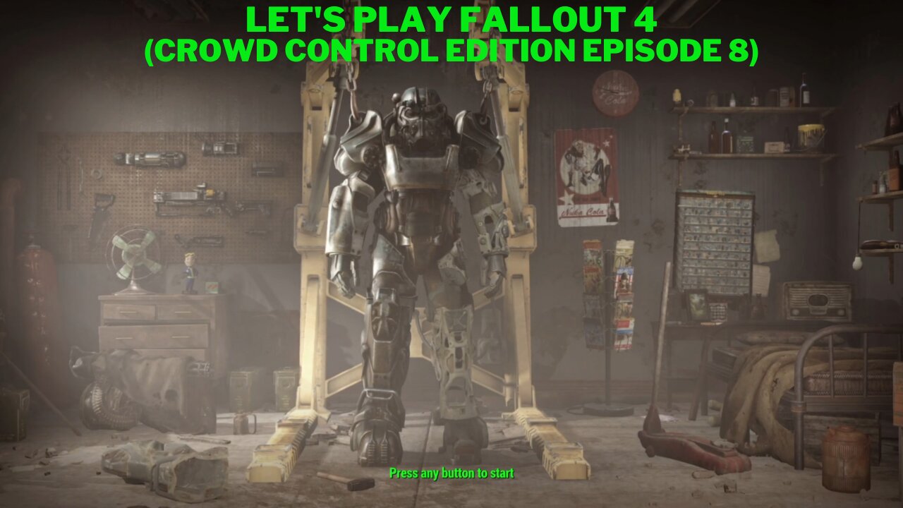 Let's play Fallout 4 & Minecraft & Mario Party 3 (Crowd Control Edition Episode 8)