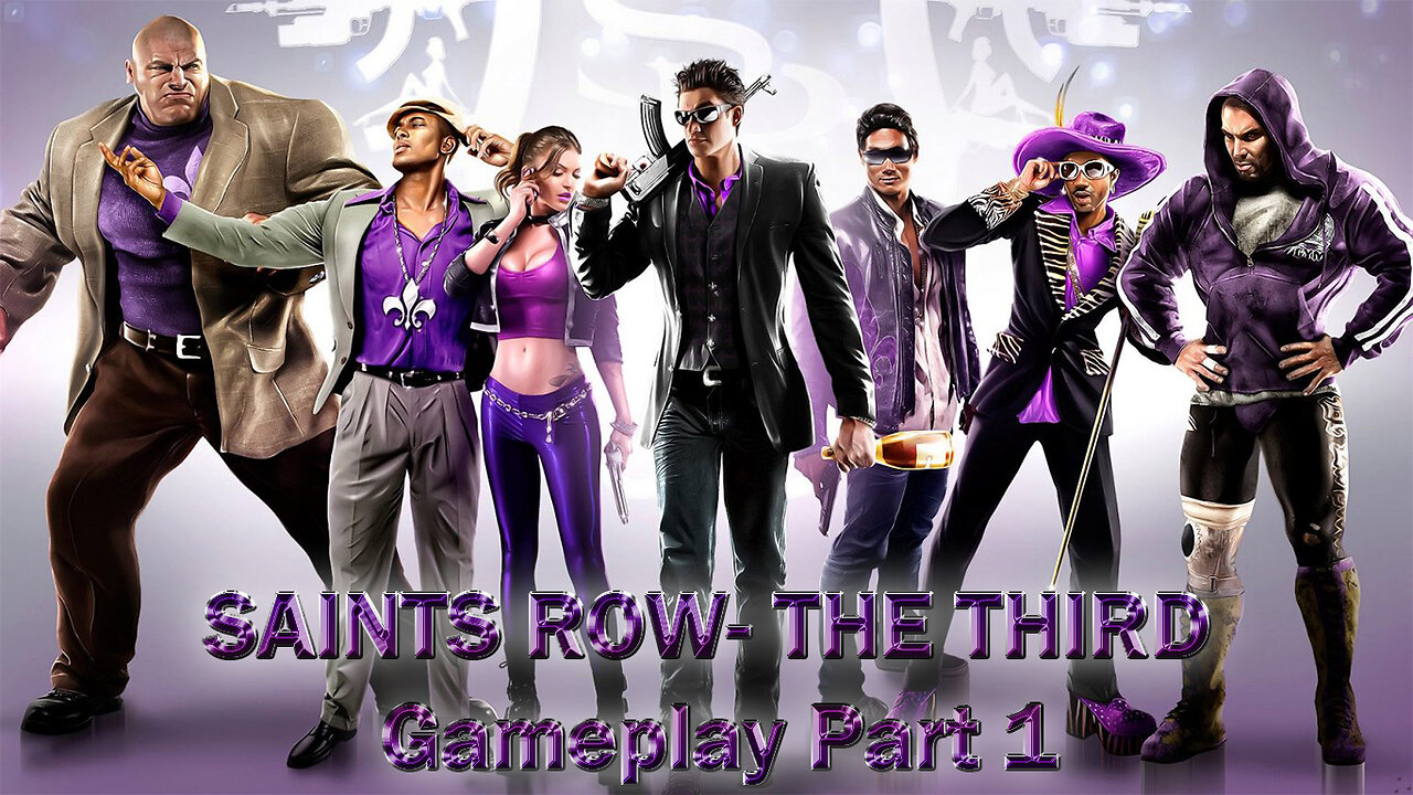 Saints Row The Third Remastered Walkthrough Gameplay Part 1- No Commentary