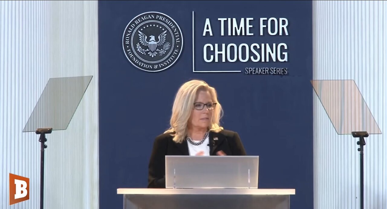 MOMENTS AGO: Liz Cheney speaking at The Reagan Library...