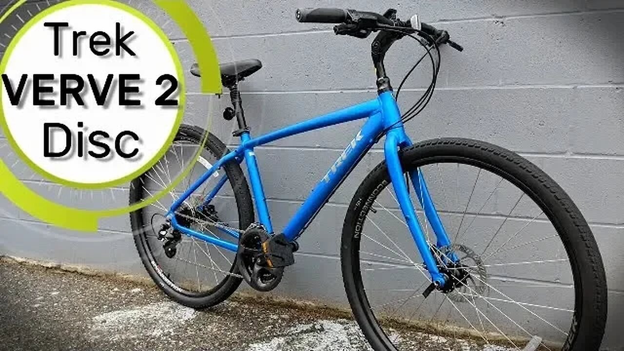 Disc Brake Comfort Bike, The New 2020 Trek Verve 2 Disc