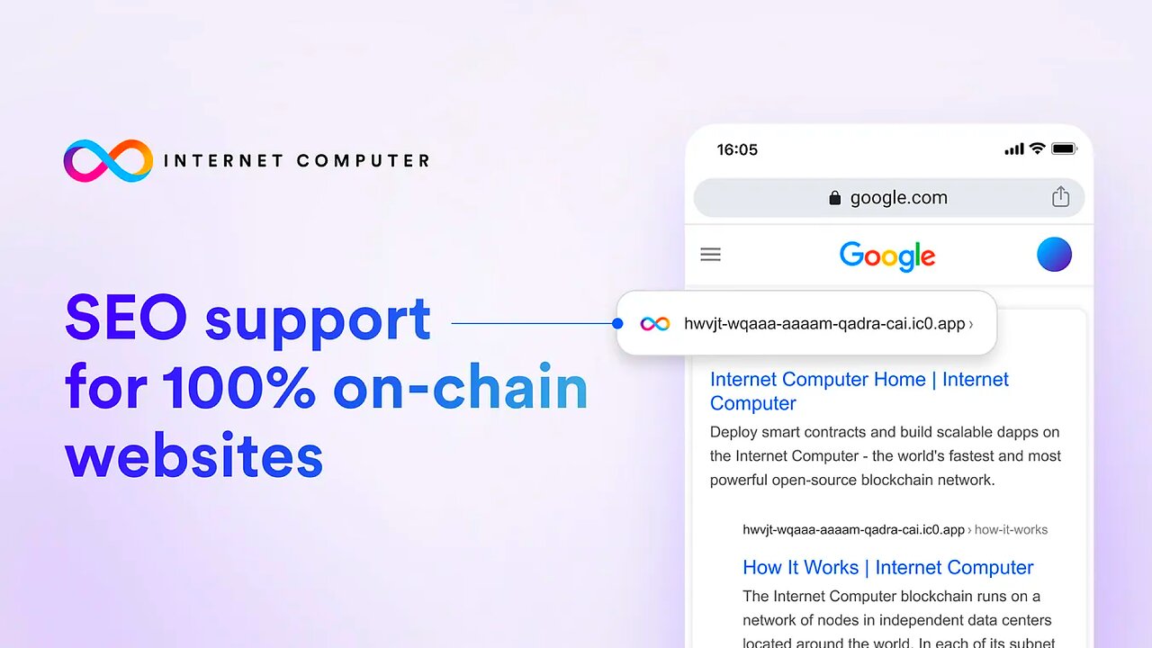 ICP Smart Contracts are Googleable