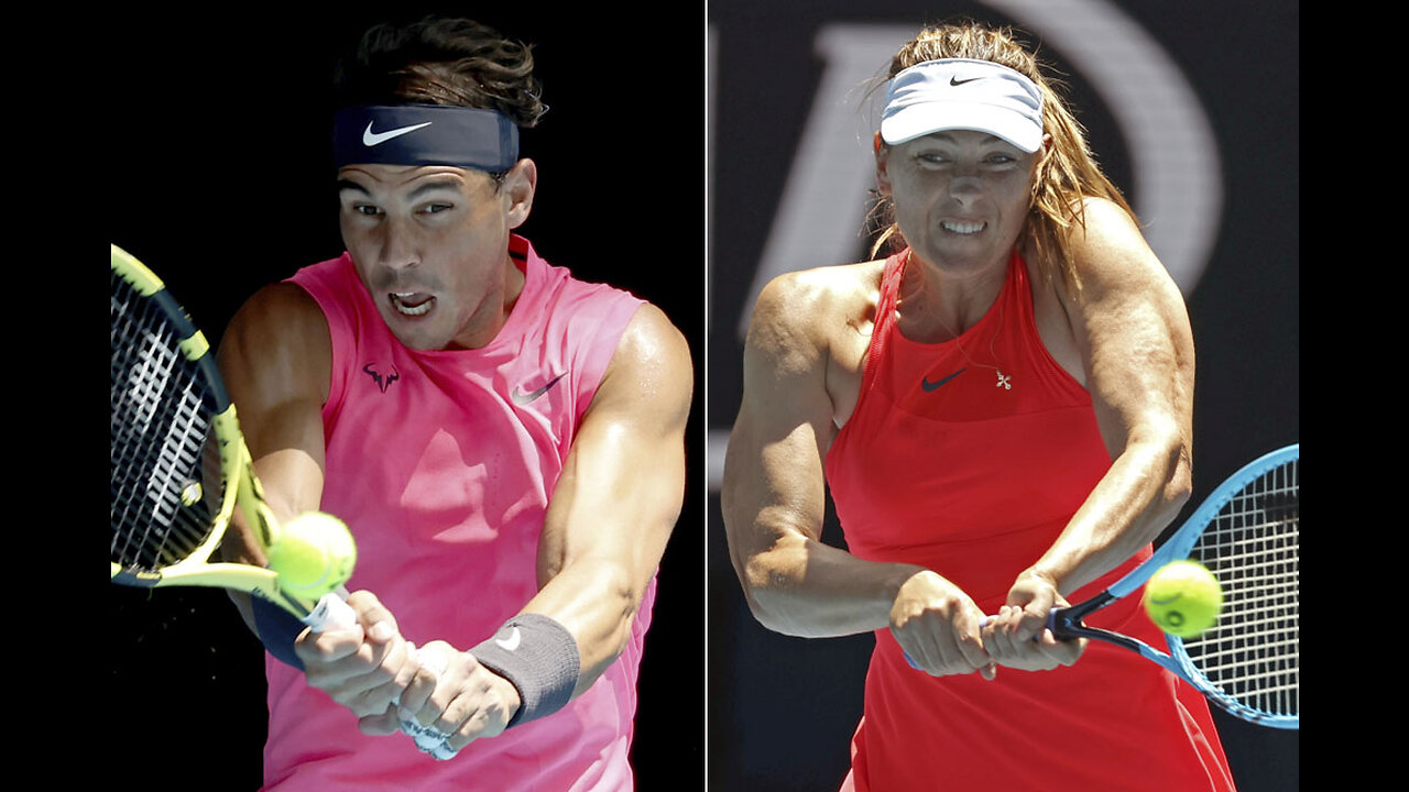 Sharapova vs Nadal Virtua Tennis 3 Singles match