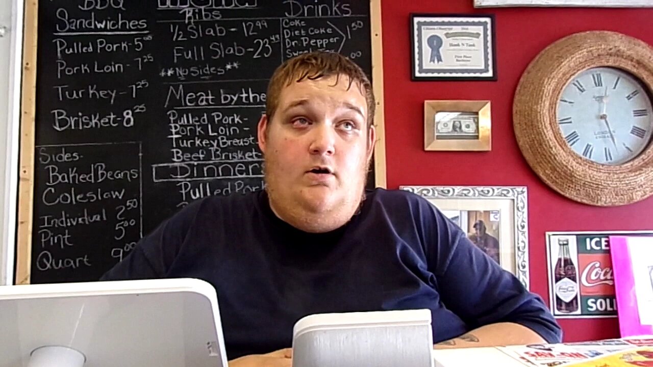 Tank from Hank and Tank's BBQ in Hamilton MO