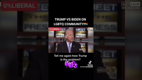 Biden States that Marriage is between a Man and a woman