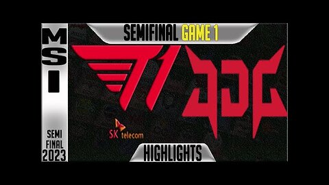 T1 vs JDG Highlights Game 1 _ MSI 2023 Brackets Semi final Day 9 _ T1 vs JDG Esports G1