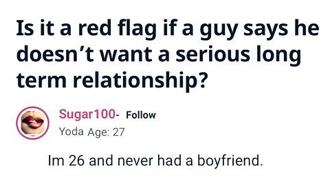 IM 26 AND NEVER HAD A BOYFRIEND
