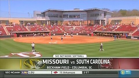 2015 Softball - MO @ SC (Game 1)