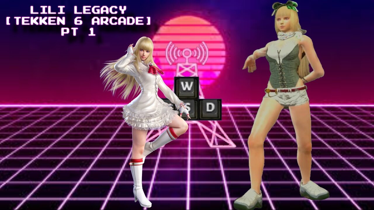 Cute Blonde vs Egyptian Demon - Tekken 6 Arcade Mode W/ Lili!