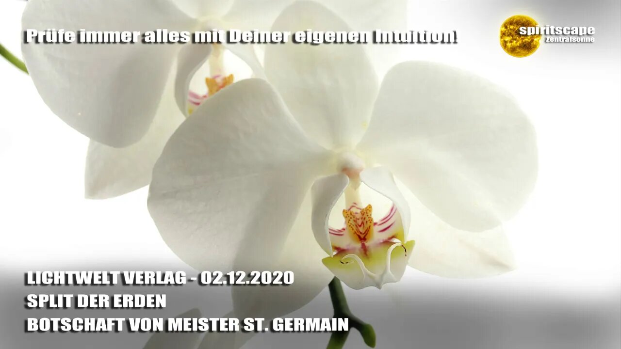 SPLIT DER ERDEN - BOTSCHAFT VON MEISTER ST. GERMAIN - LWV