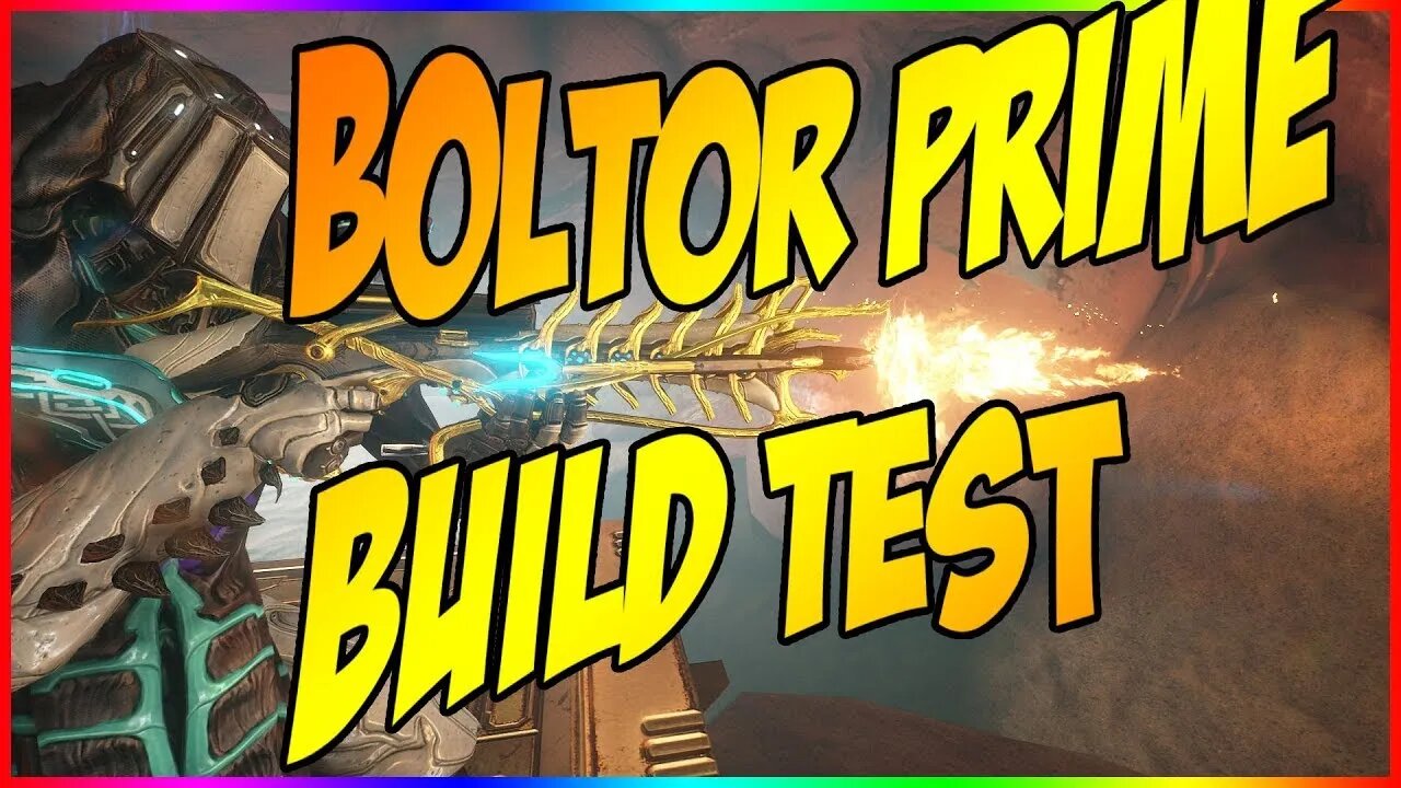 2021 Warframe Best Build #10: Boltor Prime