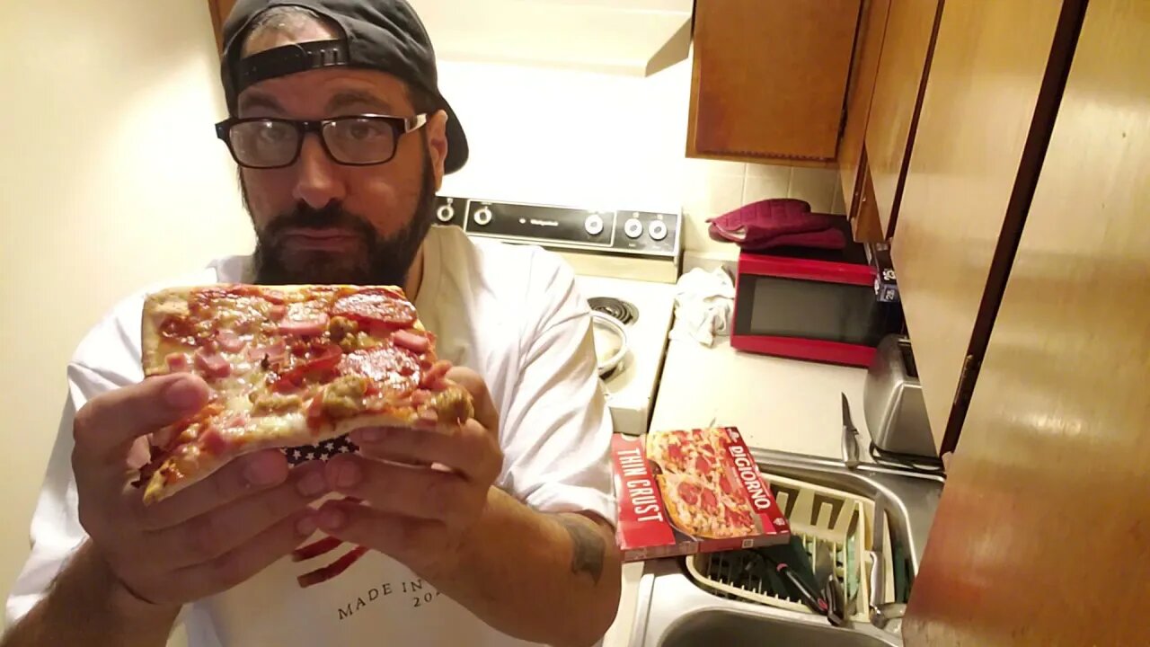 🍕 DiGiorno 4 Meat Thin Crust Pizza 🍕