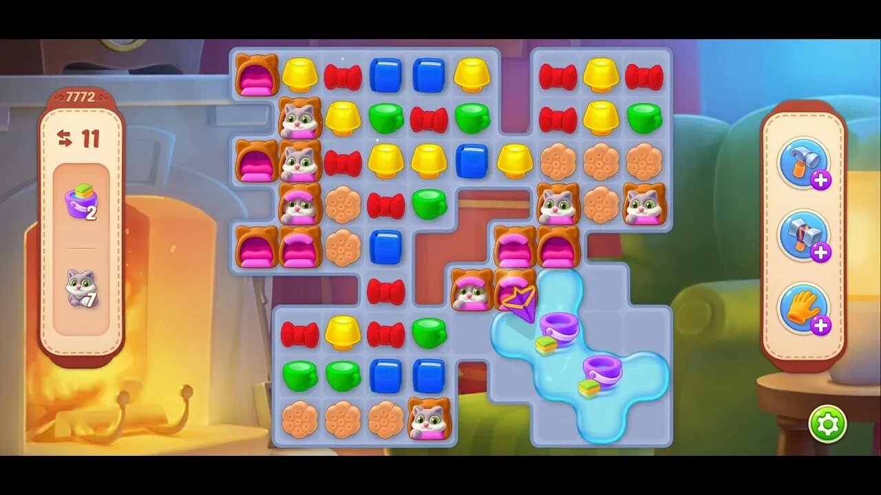 Playrix Homescapes Gameplay Walkthrough Level 7772