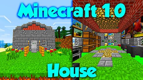 Building A House In Minecraft 1.0 Creative