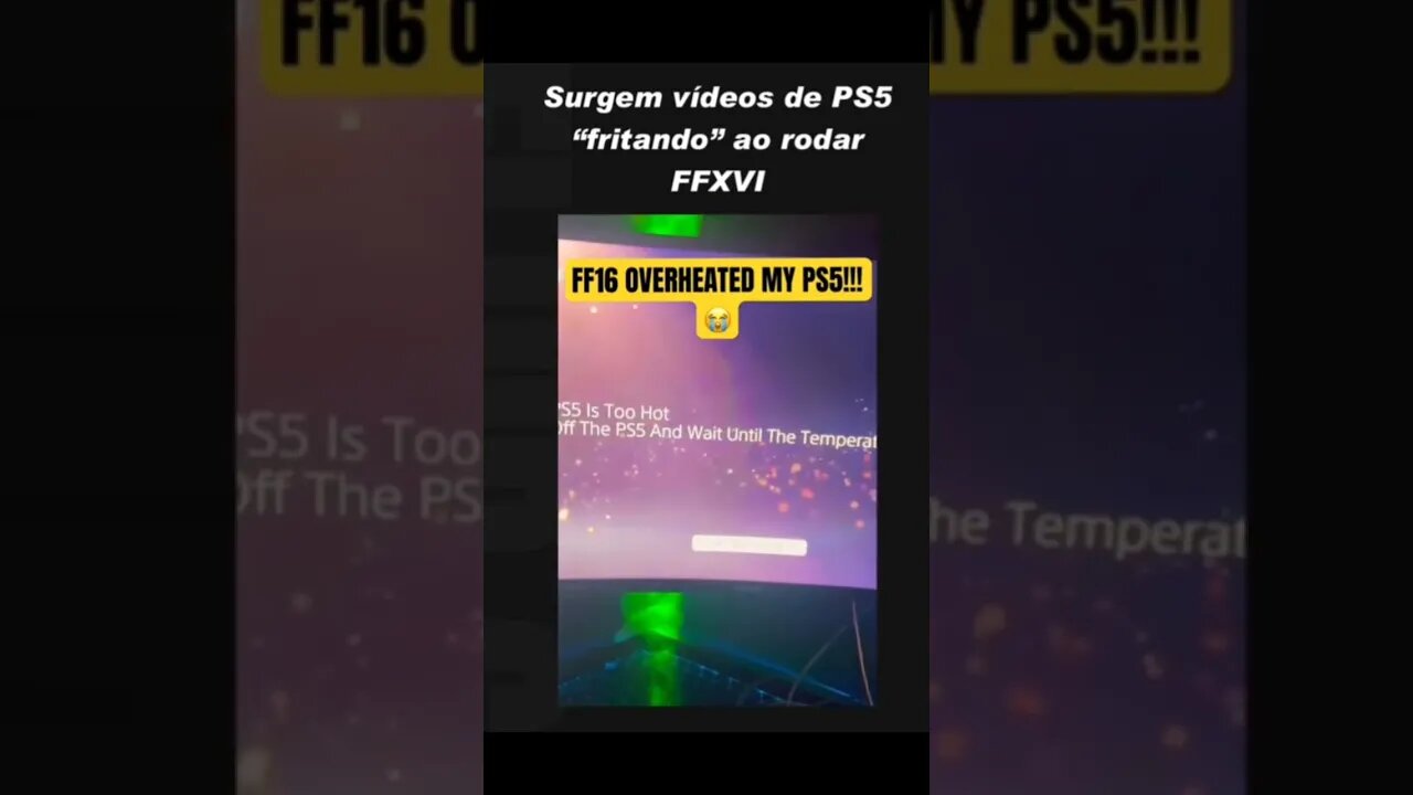 Final Fantasy 16 está fritando o Ps5