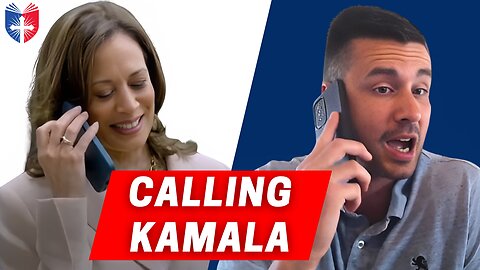 My SHOCKING Phone Call with Kamala Harris!