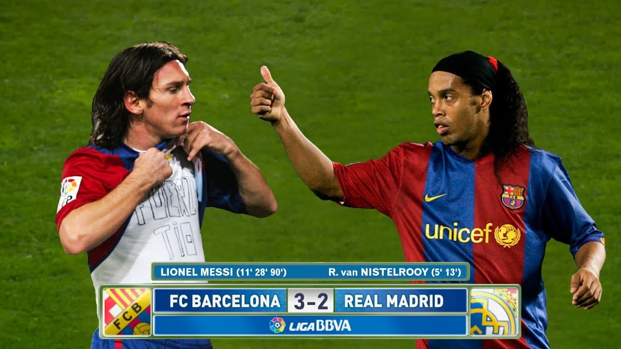 Ronaldinho will never forget Lionel Messi's performance in this match