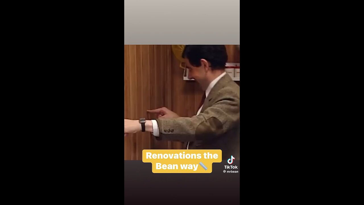Mr Bean renovations the bean way 📏