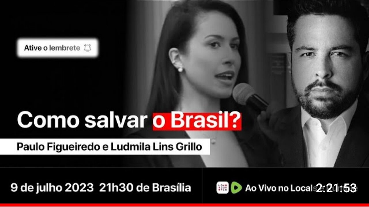 Como salvar o Brasil? Com Ludmila Lins Grilo e Paulo Figueiredo