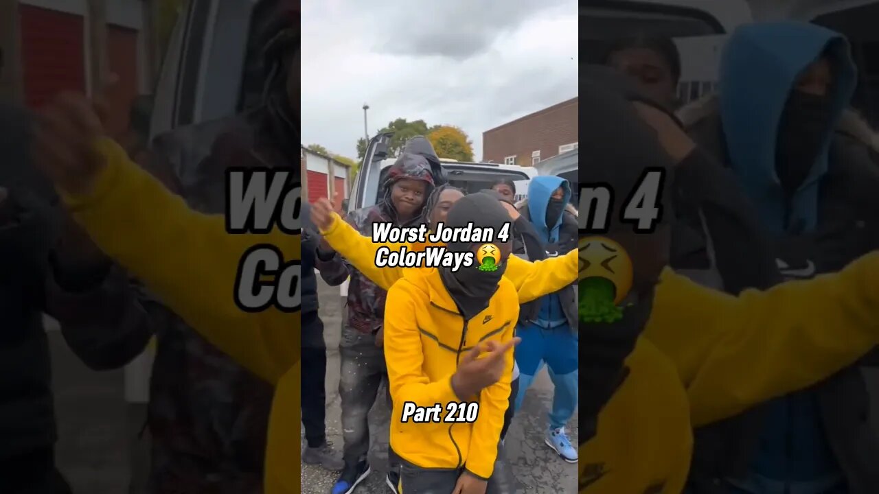 Worst Jordan 4 Colorways 😭🤡 ⬆️Subscribe for daily drippy content🥶